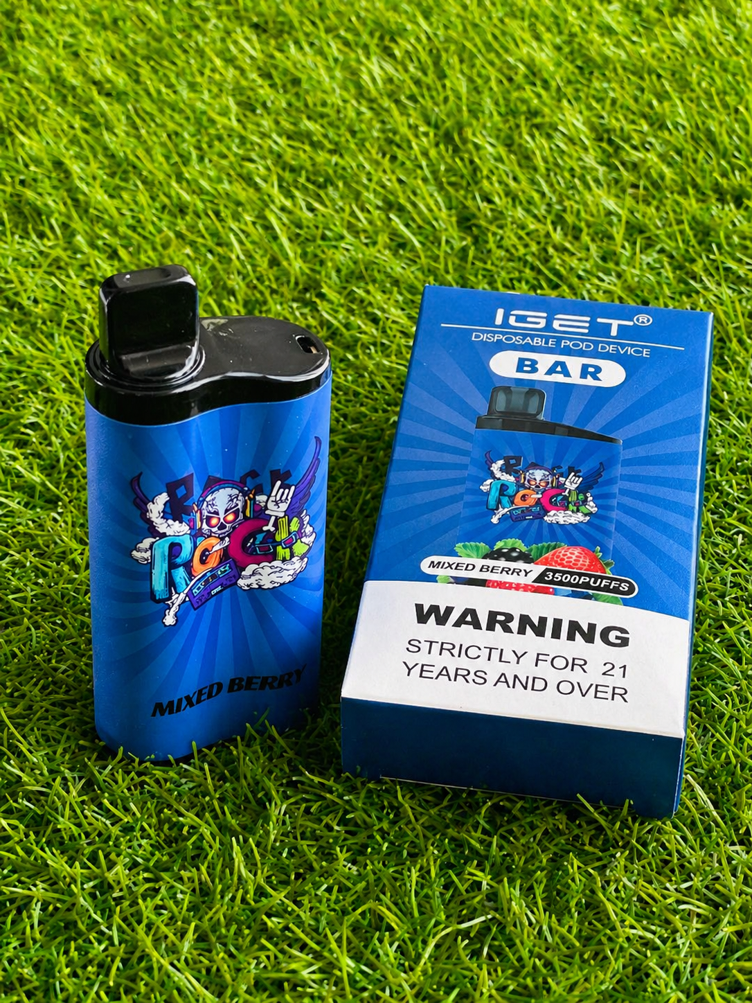 IGET Pod Bar - 3500 Puffs - Mixed Berry